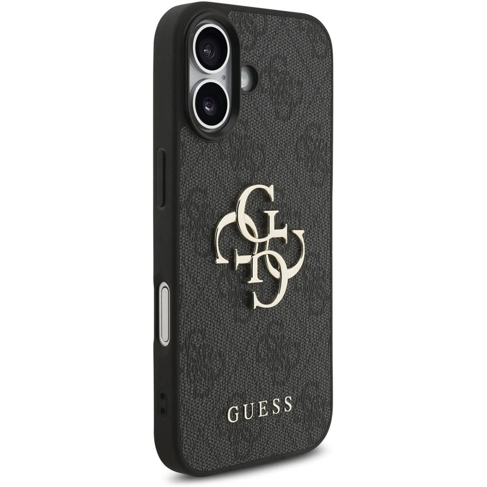 Husă Guess iPhone 17 Hardcase 4G Classic Logo with Strap, negru – imagine 1