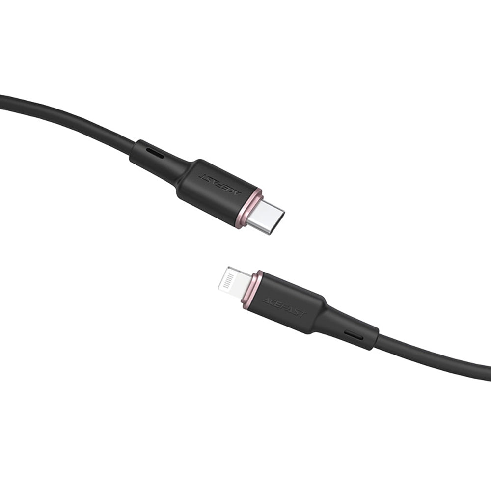 Cablu Acefast C2-01 USB-C la Lightning MFi 30W, 1,2 m – imagine 2