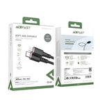 Cablu Acefast C2-01 USB-C la Lightning MFi 30W, 1,2 m – imagine 4