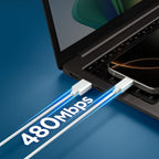 Cablu Spigen Essential EB6010AC USB-A la USB-C 1 m – imagine 4