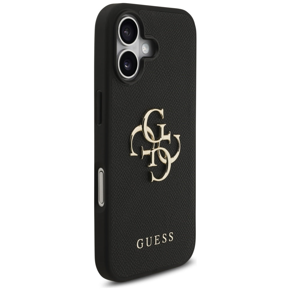 Husă Guess iPhone 17 4G Grained Big and Classic Logo GUHCP17SPGT4MBK – imagine 2
