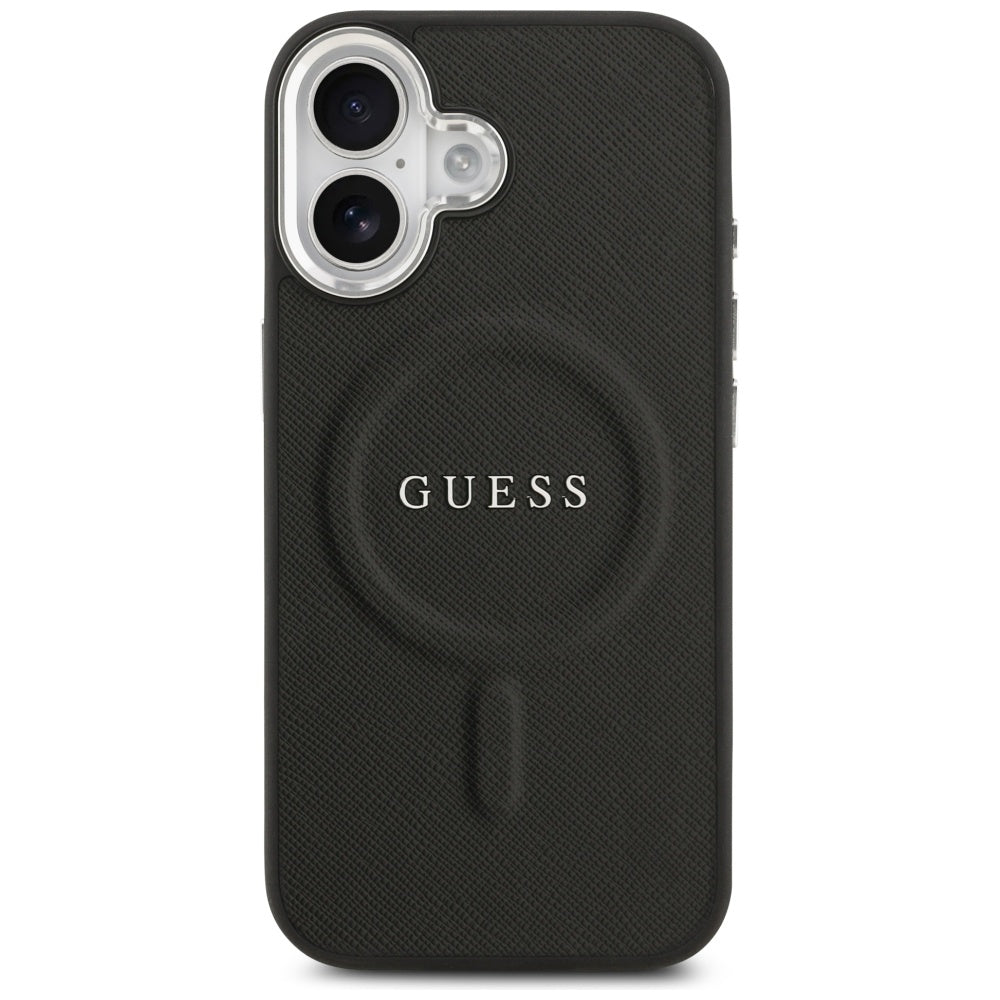 Husă Guess iPhone 17 Hardcase Classic Logo MagSafe, negru – imagine 1