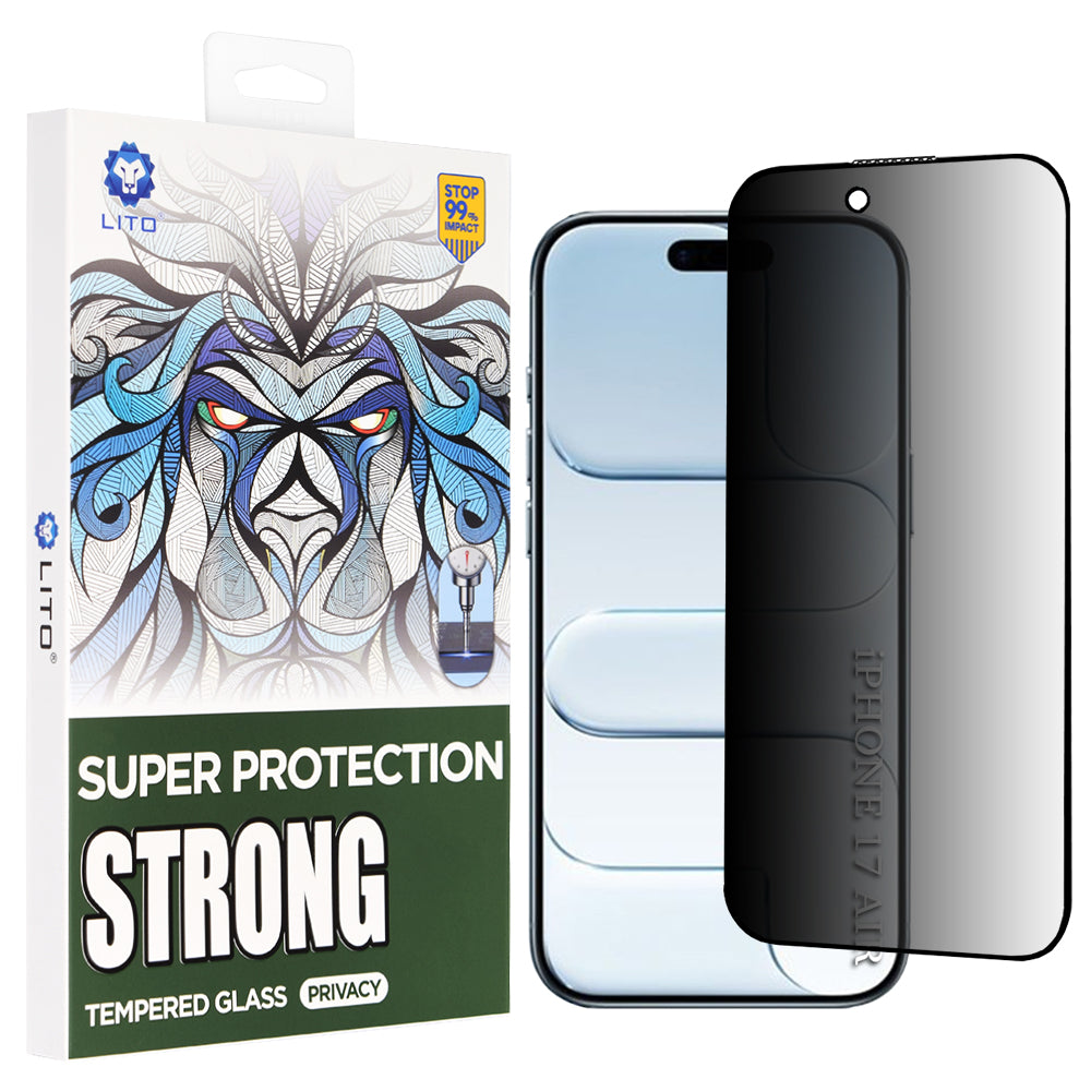 Folie privacy Lito D+ Max Strong iPhone Air – imagine 1 din 3