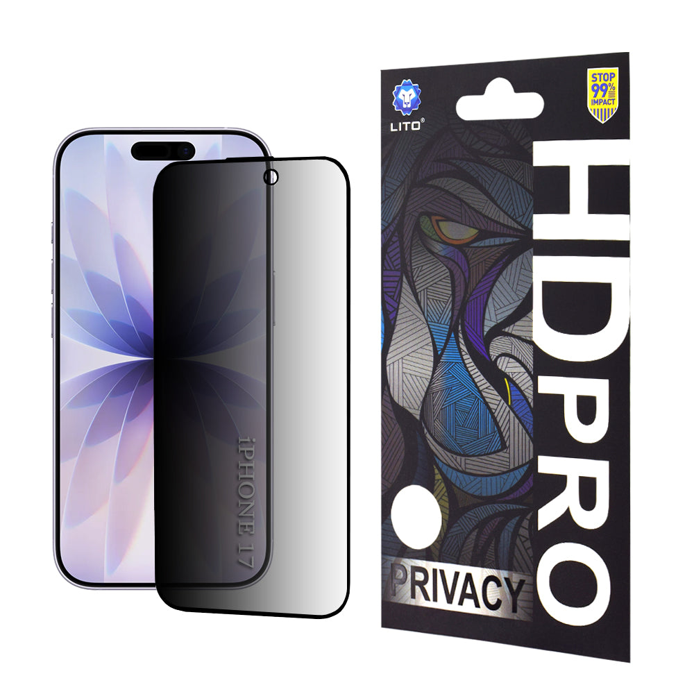 Folie privacy Lito HD Pro iPhone 17 / 16 Pro – imagine 1 din 1