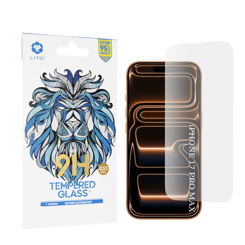 Folie sticlă Lito 2.5D Classic iPhone 18 / 17 / 16 Pro Max – imagine 1 din 1