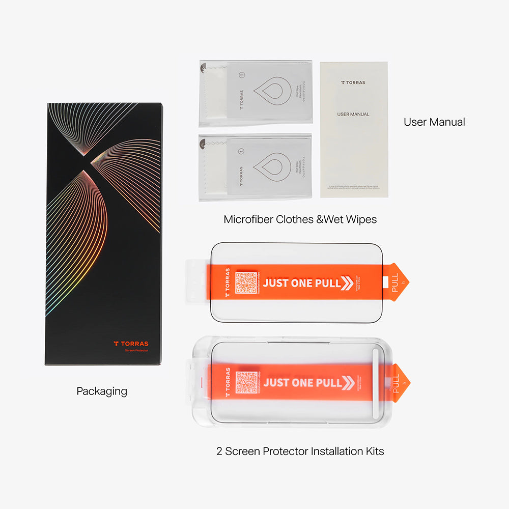 Folie sticlă Torras GlassGo Install Master iPhone 17 / 16 Pro – imagine 3 din 3