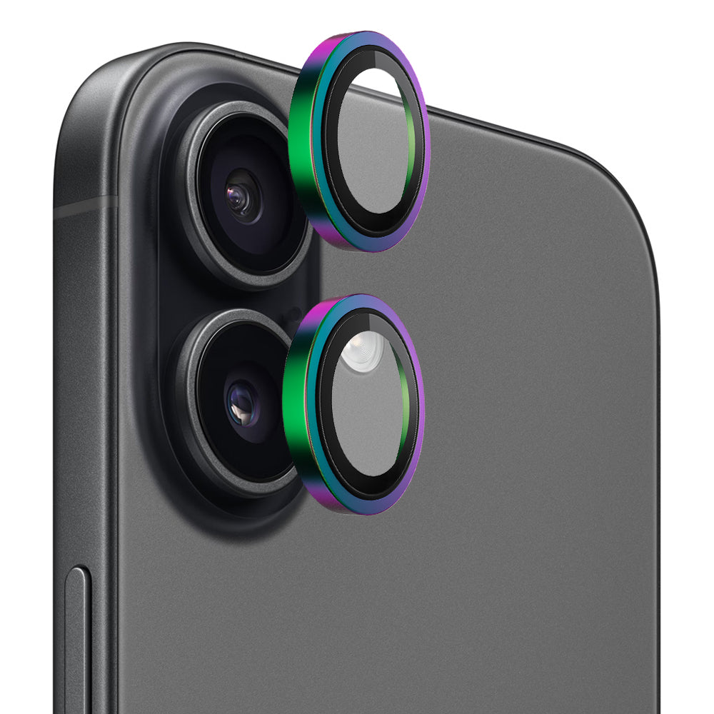 Protecție lentile Blueo ramă metalică iPhone 17, 2 buc. – Multicolor – imagine 7 din 10