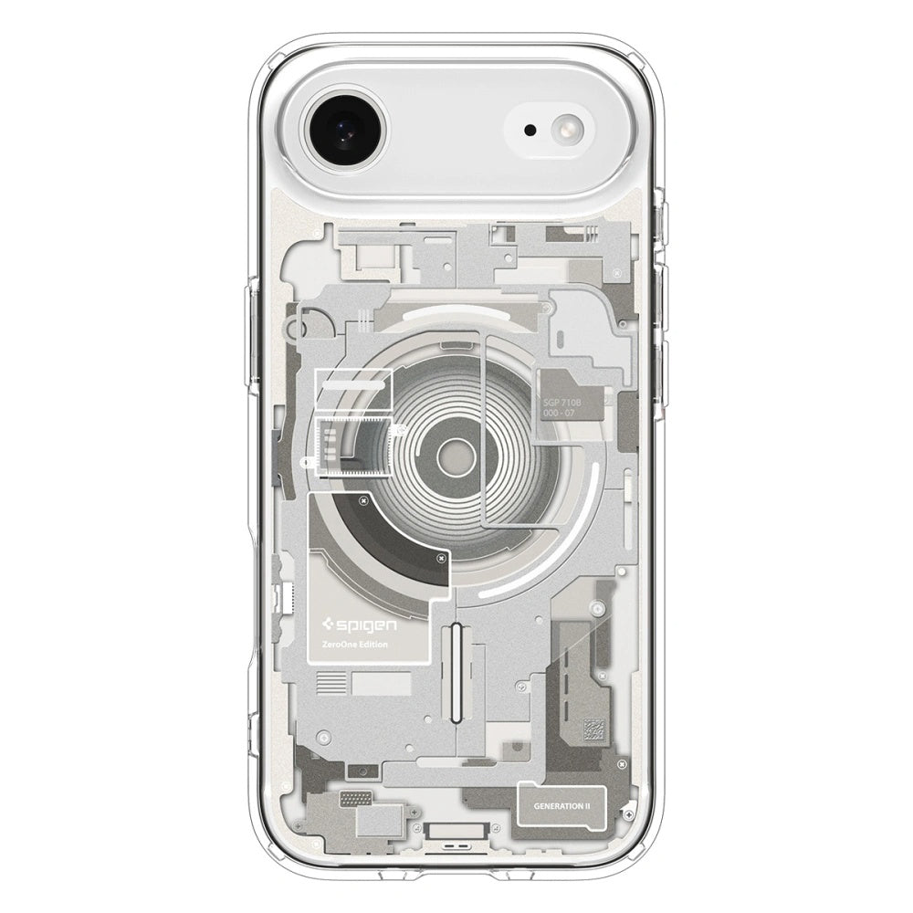 Husă Spigen Ultra Hybrid Zero One MagSafe iPhone Air – Natural Titanium (titan) – imagine 9