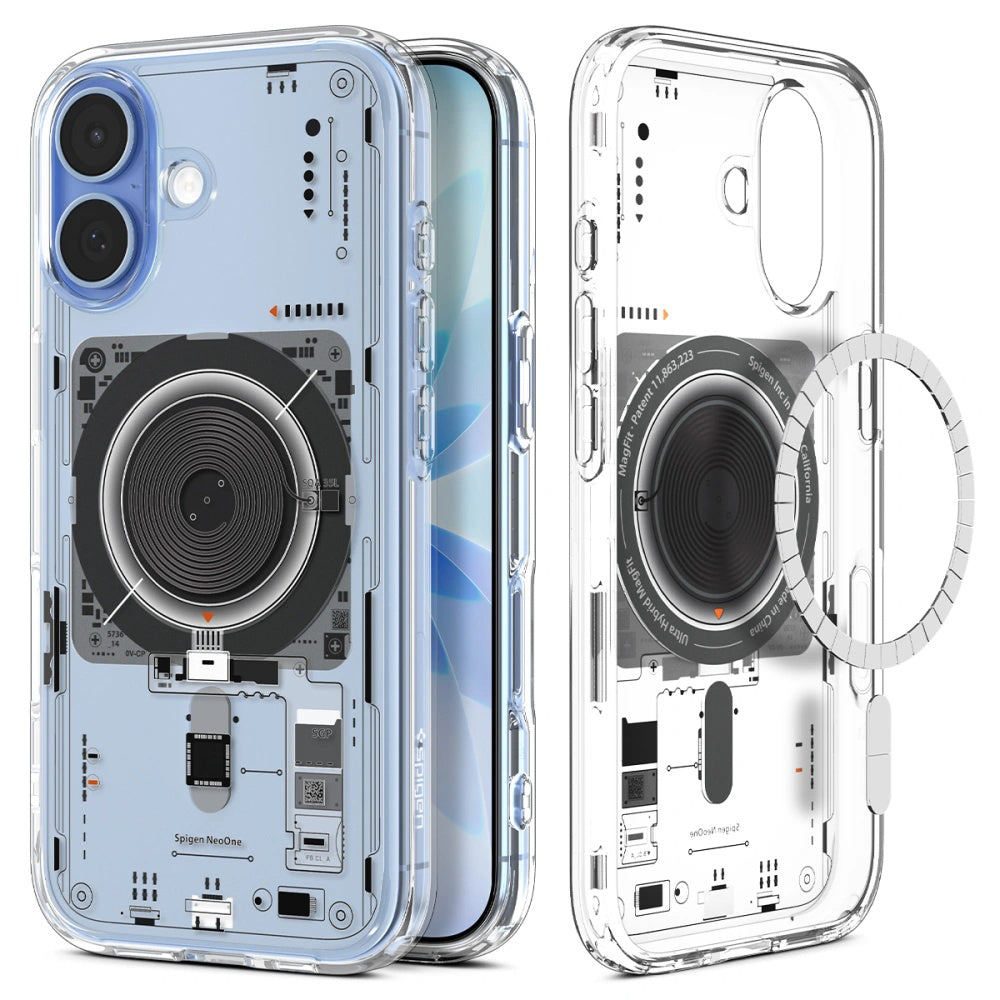 Husă Spigen Ultra Hybrid MagSafe iPhone 17 – Neo One – imagine 15
