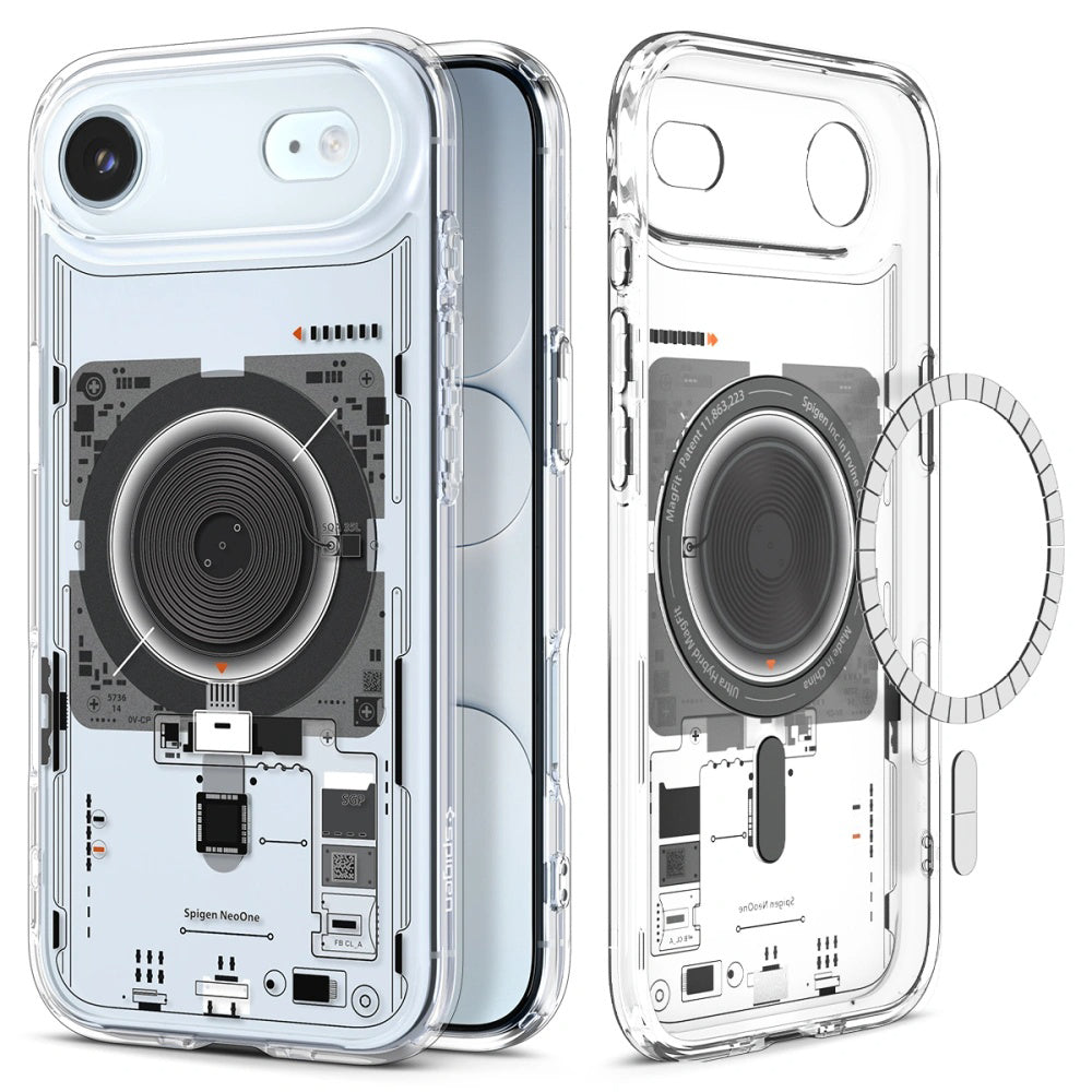 Husă Spigen Ultra Hybrid MagSafe iPhone Air – Neo One – imagine 15