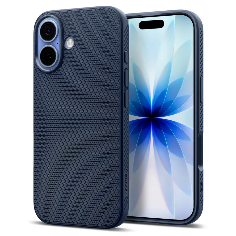 Husă Spigen Liquid Air iPhone 17 – Bleumarin – imagine 11