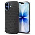 Husă Spigen Liquid Air iPhone 17 – Negru mat – imagine 1