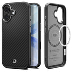 Husă Spigen Enzo Aramid T MagSafe iPhone 17 – imagine 3