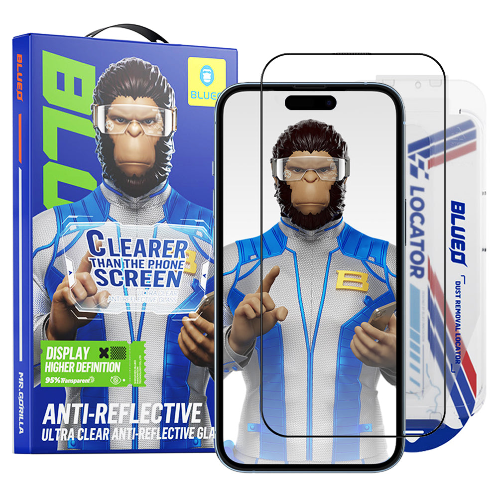 Folie anti-reflex Blueo HD cu aplicator iPhone Air – imagine 1 din 4