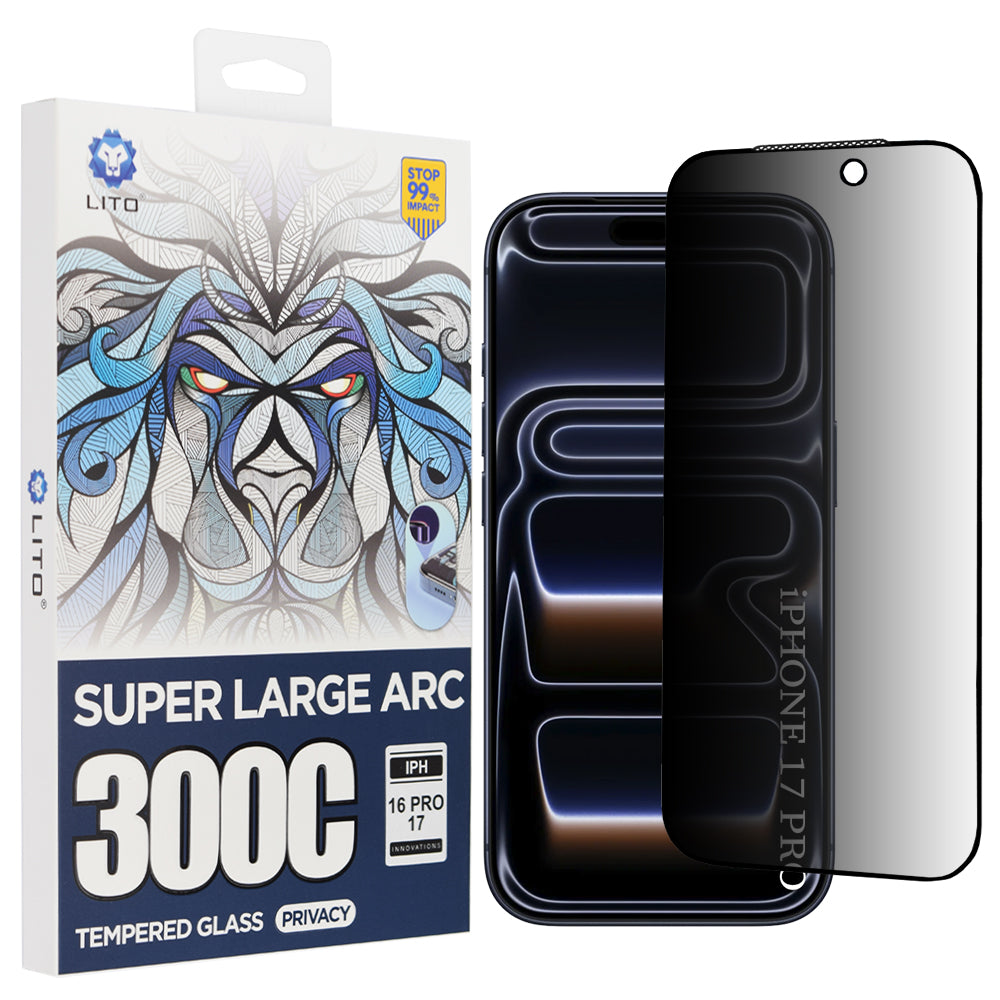 Folie privacy Lito D+ Max 300C iPhone 17 Pro – imagine 1 din 4