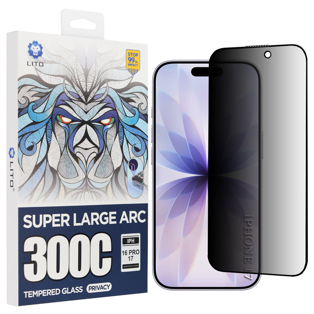 Folie privacy Lito D+ Max 300C iPhone 17 / 16 Pro – imagine 1 din 4
