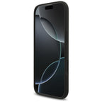 Husă Guess iPhone Air Silicone Big 4G Script, negru – imagine 4