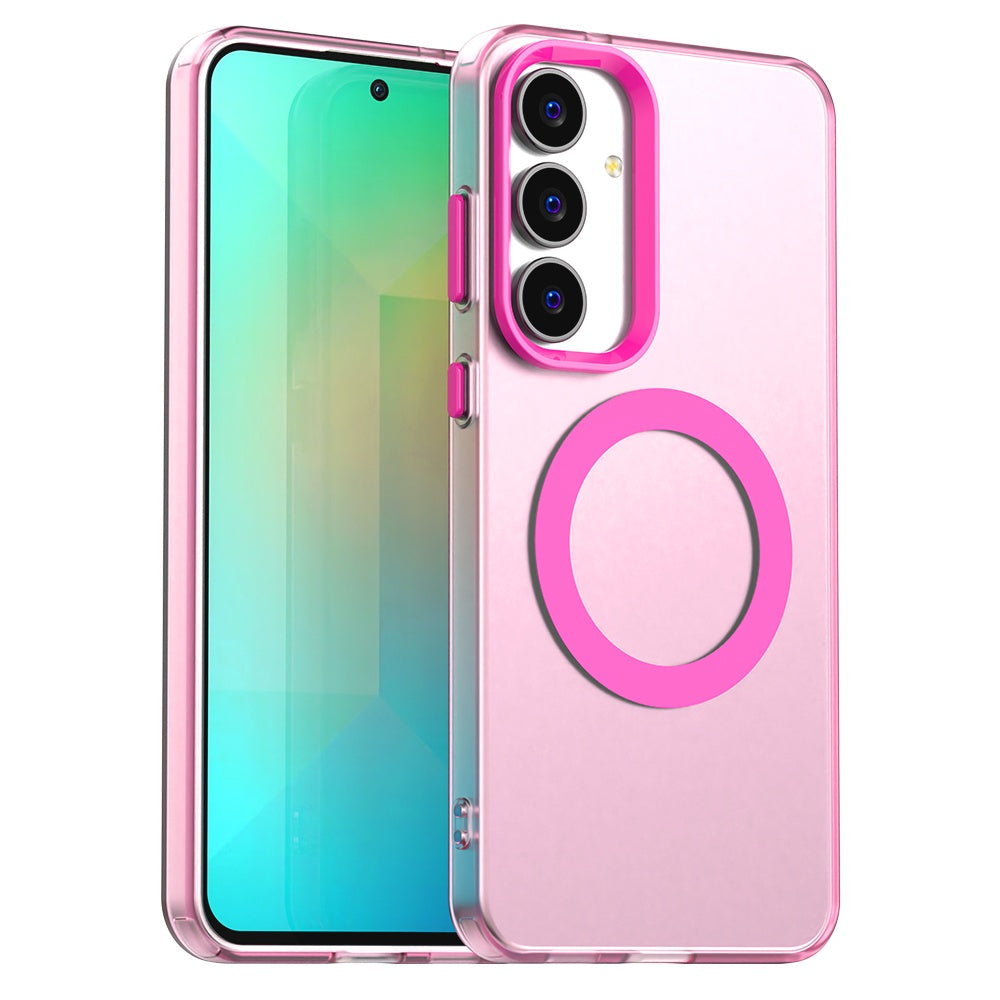 Husă Techsuit CandyCase MagSafe Galaxy S25 FE – Roz – imagine 5