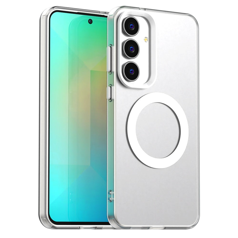 Husă Techsuit CandyCase MagSafe Galaxy S25 FE – Alb – imagine 3