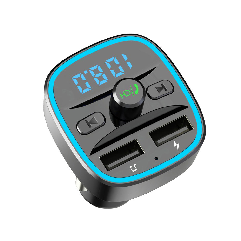 Modulator FM Bluetooth, microSD, stick USB, negru – Techsuit MFM2 – imagine 3