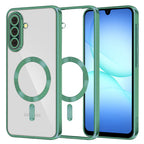 Husă transparentă Techsuit Luxury Crystal MagSafe Galaxy A17 5G – Verde deschis – imagine 8