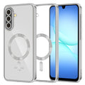 Husă transparentă Techsuit Luxury Crystal MagSafe Galaxy A17 5G – Argintiu – imagine 1