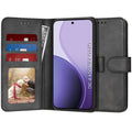 Husă Oppo Reno14 F / Reno14 FS 5G flip Techsuit Diary Book, negru – imagine 1