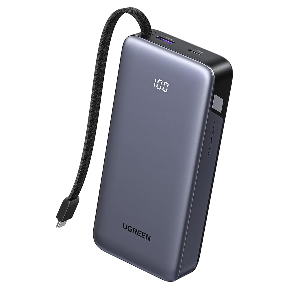 Baterie externă Ugreen Nexode PB536 20.000 mAh 45W, cablu USB-C – imagine 1