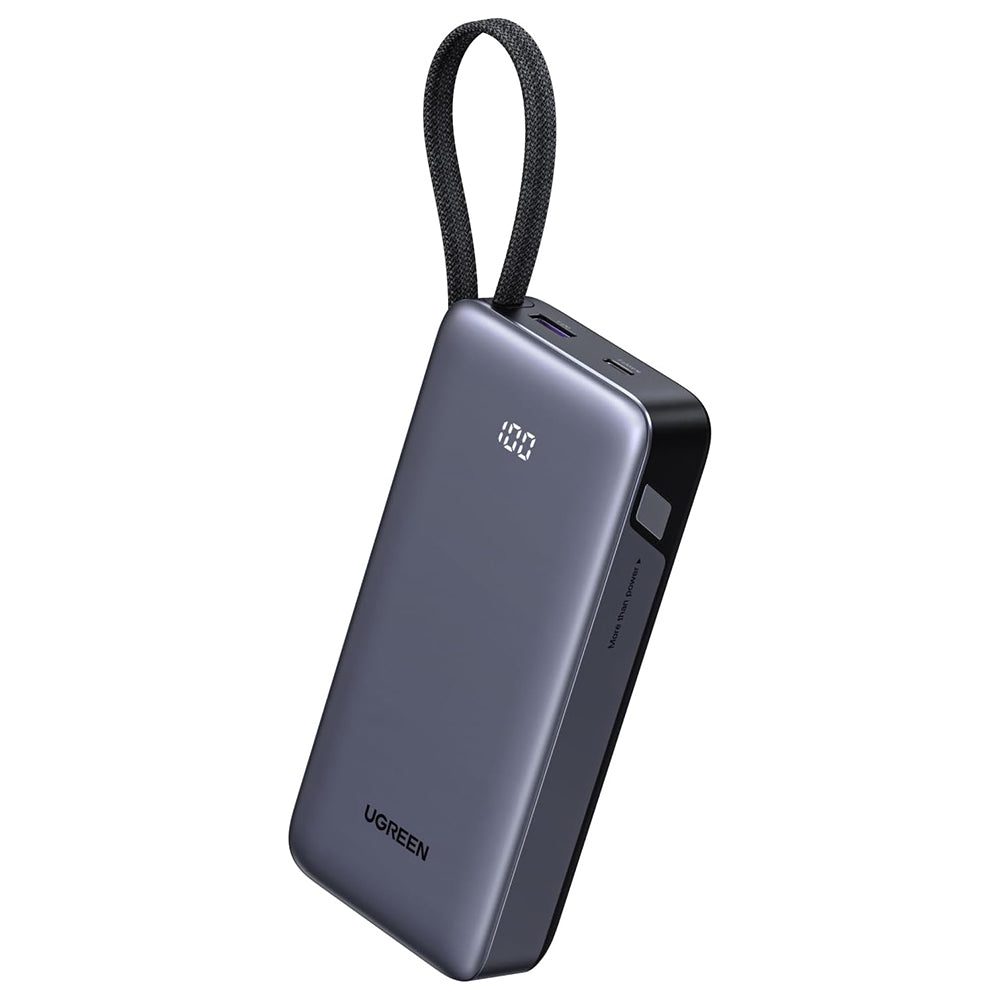 Baterie externă Ugreen Nexode PB536 20.000 mAh 45W, cablu USB-C – imagine 2