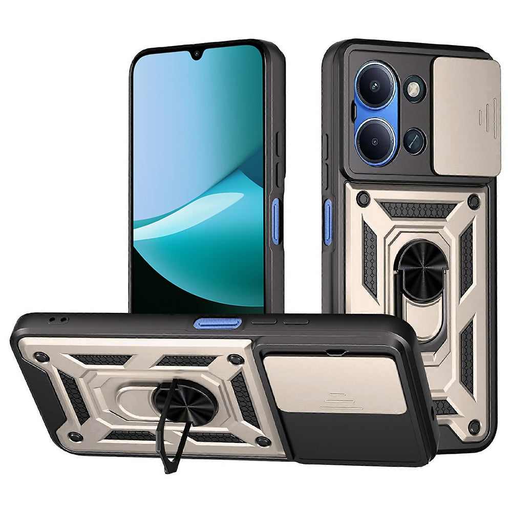 Husă Xiaomi Redmi 15C 4G / Redmi 15C 5G Techsuit CamShield, auriu – imagine 1