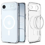 Husă Spigen Ultra Hybrid MagSafe iPhone Air – Frost White (alb mat) – imagine 13