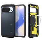Husă Spigen Tough Armor MagFit Pixel 10 Pro XL – Gri (Metal Slate) – imagine 8