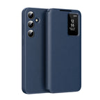 Husă flip Techsuit SmartView Galaxy S25 FE – Albastru – imagine 9