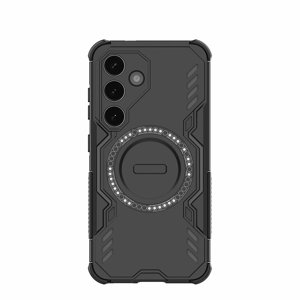 Husă Techsuit ArmorMag MagSafe Galaxy S25 FE – Negru – imagine 2