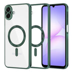 Husă transparentă Techsuit Luxury Crystal MagSafe Galaxy A07 – Verde închis – imagine 8