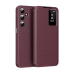 Husă tip carte Techsuit SmartView Galaxy A17 5G – Roșu – imagine 9