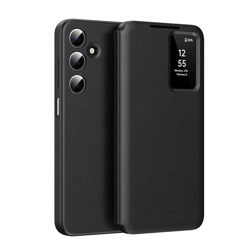 Husă tip carte Techsuit SmartView Galaxy A17 5G – Negru – imagine 1