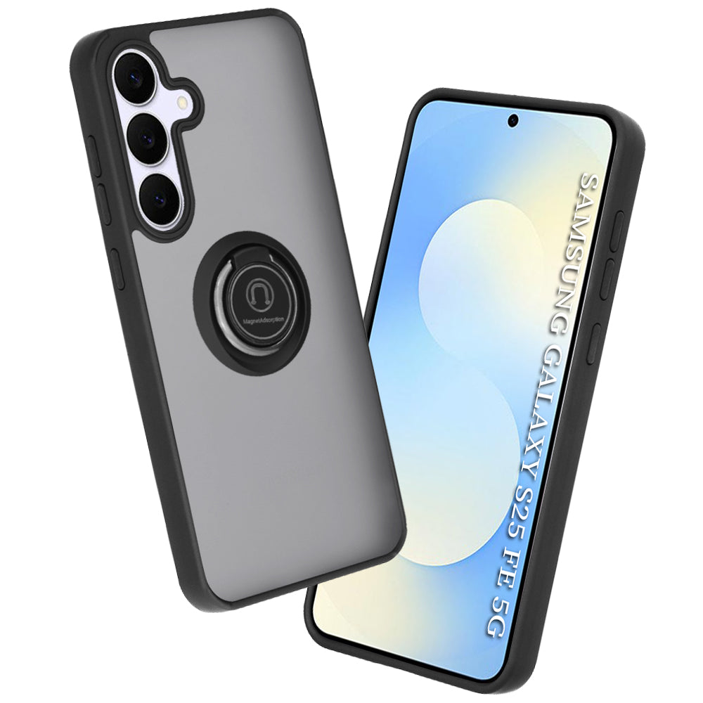 Husă Techsuit Glinth cu inel magnetic Galaxy S25 FE – imagine 1