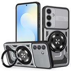 Husă Techsuit RuggedCam MagSafe cu stand Galaxy S25 FE – Gri – imagine 1