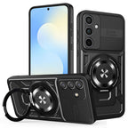 Husă Techsuit RuggedCam MagSafe cu stand Galaxy S25 FE – Negru – imagine 2