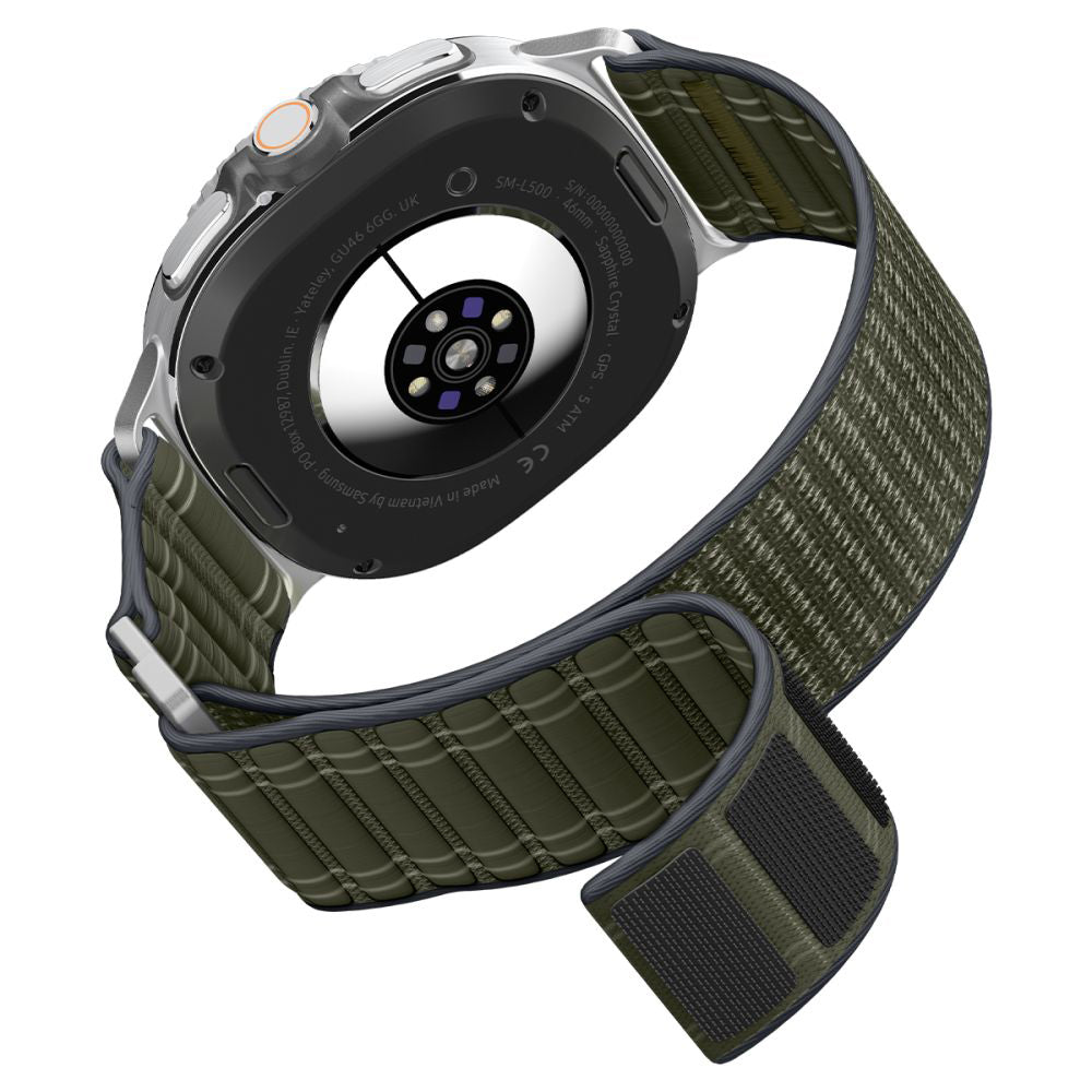 Curea textilă Spigen WBF0 Samsung Galaxy Watch9 / Watch8 / Watch8 Classic – Verde – imagine 21