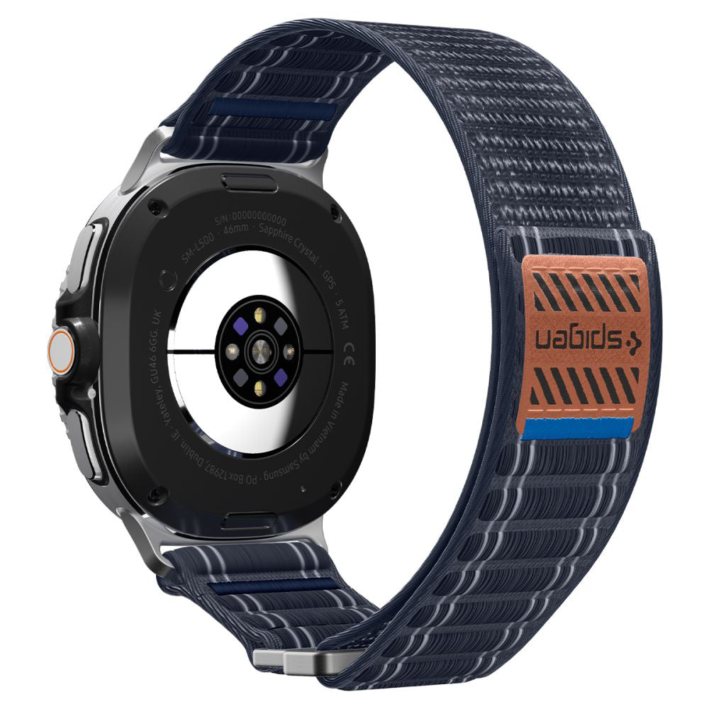 Curea textilă Spigen WBF0 Samsung Galaxy Watch9 / Watch8 / Watch8 Classic – Bleumarin – imagine 9