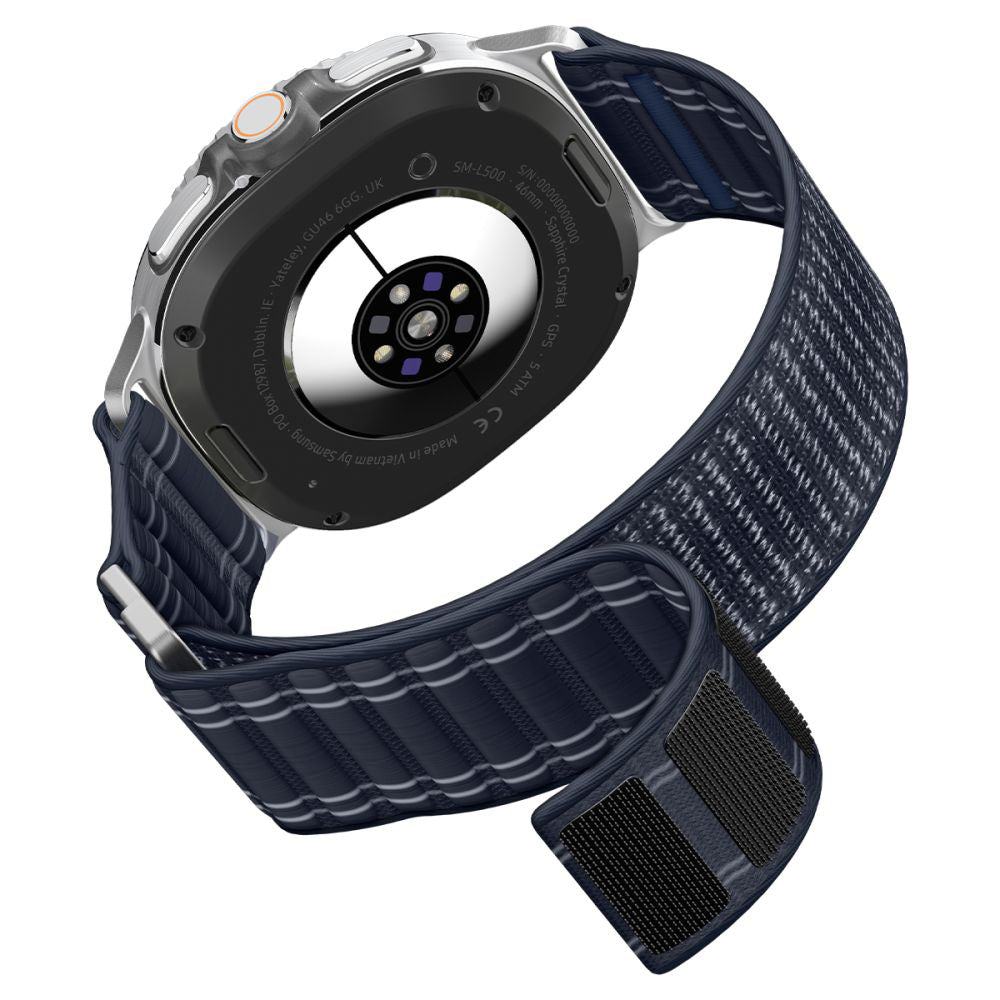 Curea textilă Spigen WBF0 Samsung Galaxy Watch9 / Watch8 / Watch8 Classic – Bleumarin – imagine 14