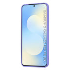 Husă din silicon Techsuit SoftFlex Galaxy S25 FE – Mov deschis – imagine 15