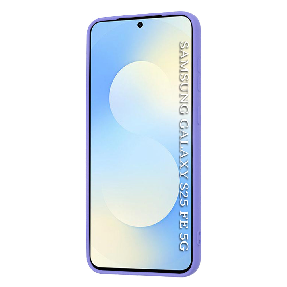 Husă din silicon Techsuit SoftFlex Galaxy S25 FE – Mov deschis – imagine 15