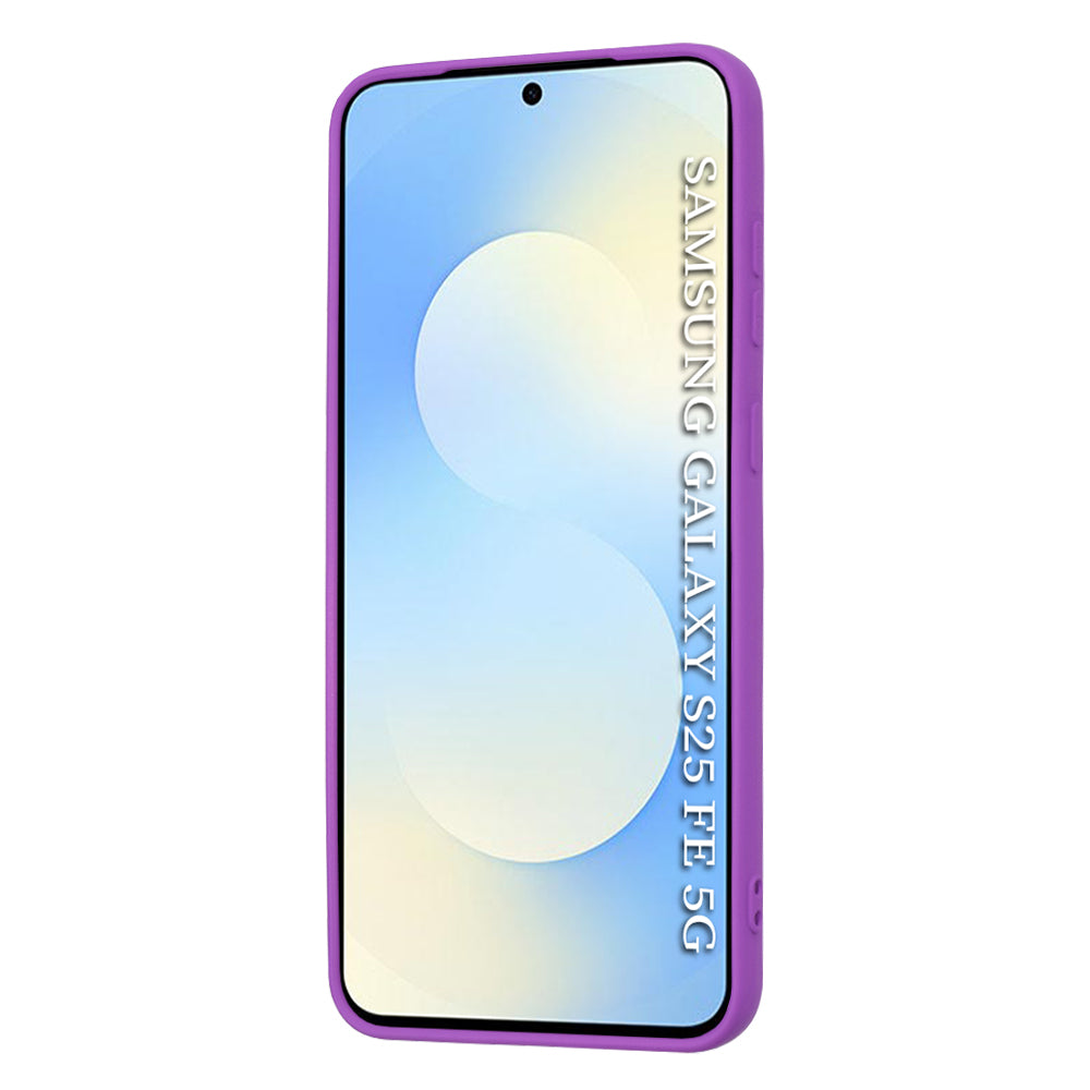 Husă din silicon Techsuit SoftFlex Galaxy S25 FE – Mov – imagine 6