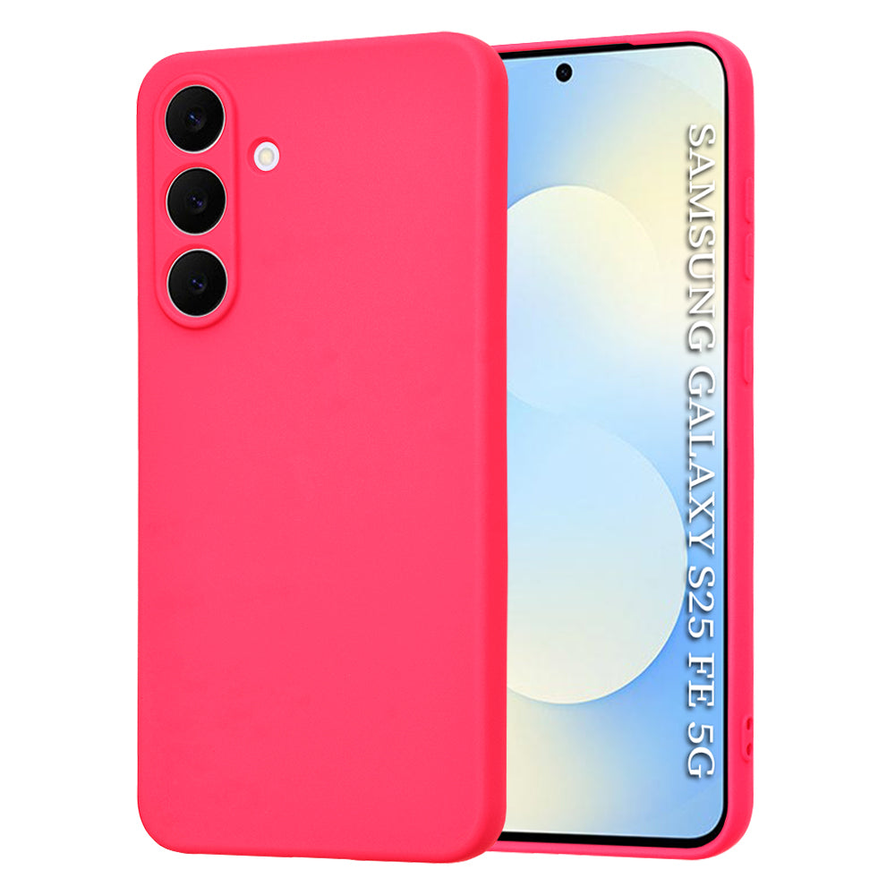 Husă din silicon Techsuit SoftFlex Galaxy S25 FE – Roz aprins – imagine 11