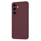 Husă din silicon Techsuit SoftFlex Galaxy S25 FE – Roșu prună – imagine 10