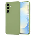 Husă din silicon Techsuit SoftFlex Galaxy S25 FE – Verde matcha – imagine 1