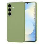Husă din silicon Techsuit SoftFlex Galaxy S25 FE – Verde matcha – imagine 1